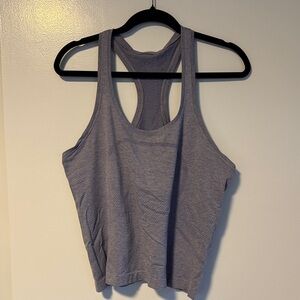 lululemon athletica Heathered Gray Tank Top